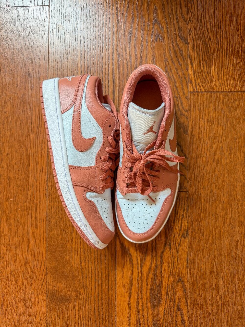 Nike Air Jordan 1 Low Sky J Orange Pure Platinum Women's Size 10 - Picture 1 of 8